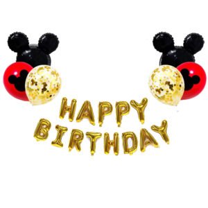 Pripučiama girlianda Happy Birthday Disney