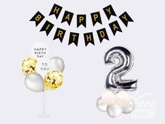 Gimtadieniu dekoracijos - balionai gimtadieniui