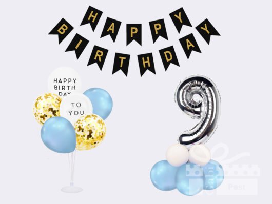 Gimtadienių dekoracijos - balionai gimtadieniui